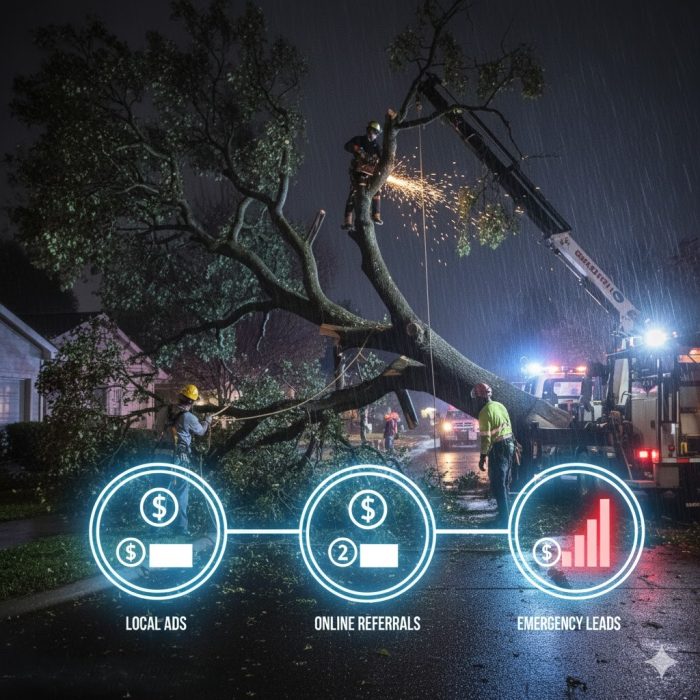 emergency tree service lead generation